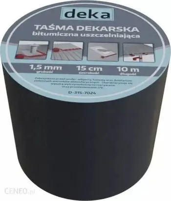 Shirit izolues çatie Deka Roofing Sealing Tape Alubutyl, 15 cm, 10 m, argjendtë