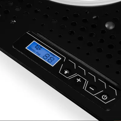 Ventilator Modecom MC-CF18 RGB, alumin, plastikë, 750g, i zi - 2
