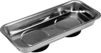 Tabaka magnetike pune Yato, çelik inox, me magnetë të fuqishëm, argjendtë