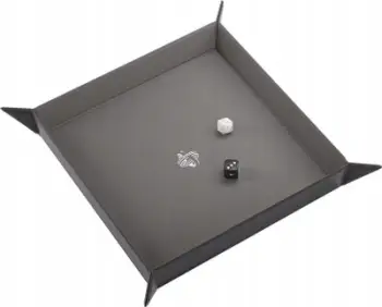 Tabaka magnetike për zare, katrore, palosëse, e zezë gri