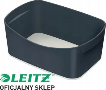 Tabaka organizuese Leitz MyBox Cosy Long, 24.6 x 9.8 x 16 cm, gri