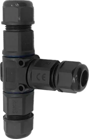 Konektor kabllor T-type IP68, 3x4mm², 400V 25A, i zi
