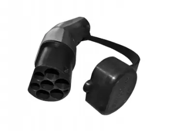Konektor karikimi Ratio Electric 31100, Type 2 mashkull, 32A, i zi
