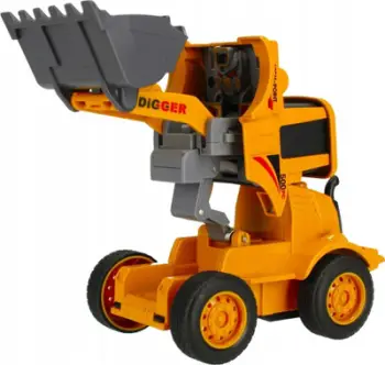 Lodër buldozer metalik MEGA CREATIVE 482700, 15 cm, me pull back, shumëngjyrësh