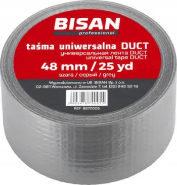 Shirit izolues i përforcuar Bisan Universal, 50m, 48mm, gri