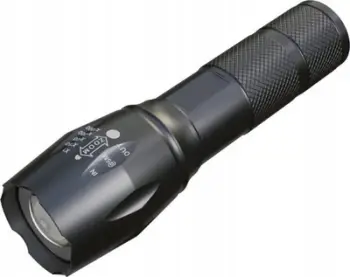 Elektrik dore Extralink Tactical, 400 lumen, rikarikueshme, e zezë