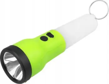 Elektrik dore LED 2n1, i rikarikueshëm USB, dorezë praktike, i zi