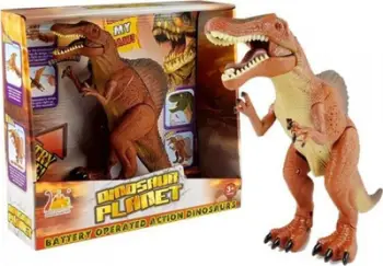 Lodër dinosaurus Spinosaurus, interaktive, me bateri, shumëngjyrëshe