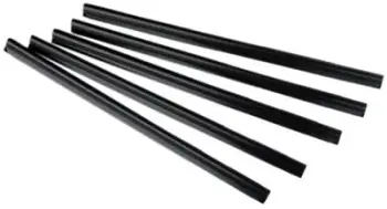 Shirit kapës dokumentesh Fellowes Slide Bar 3–6mm, paketë 50 copë, i zi