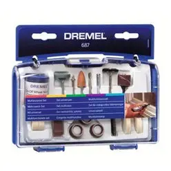 Set aksesorësh Dremel Universal 687, 52 pjesë, për vegël multifunksionale