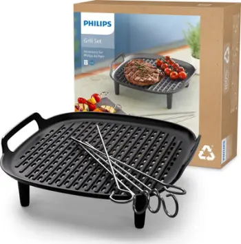 Set aksesorësh grill Philips HD9946-00, për Airfryer 6.2L XL, me 5 shkopinj