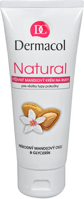 Krem ushqyes me bajame natyrale Dermacol 100 ml vs Krem për duar Dermacol 100 ml