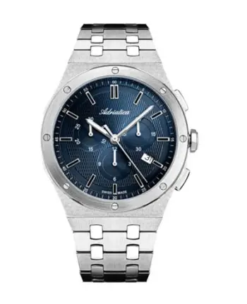 Orë dore për meshkuj adriatica, swiss made A8337.5115CH
