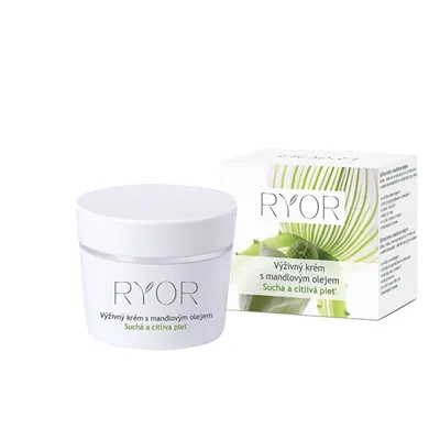 Krem ushqyes për lëkurë të thatë Ryor Almond Oil 50 ml - 1