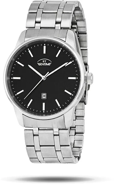 Orë dore për meshkuj Bentime 007-9MA-210360B, e argjendtë - 1