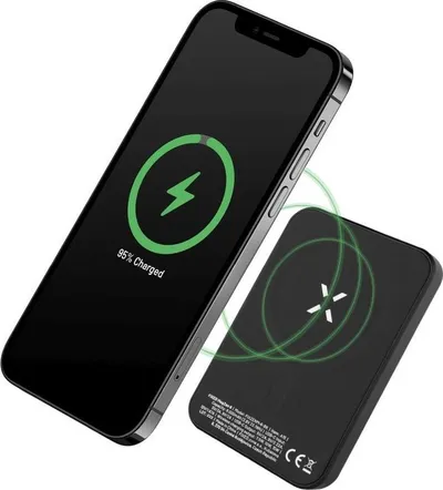 Power bank FIXED MagZen, 6000 mAh, karikim wireless MagSafe, i zi - 3