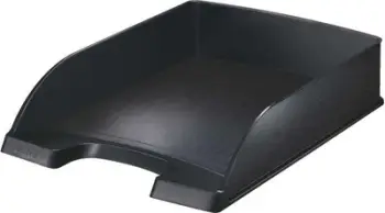 Tabakë dokumentesh Leitz Style 52540094, A4, plastike, e zezë