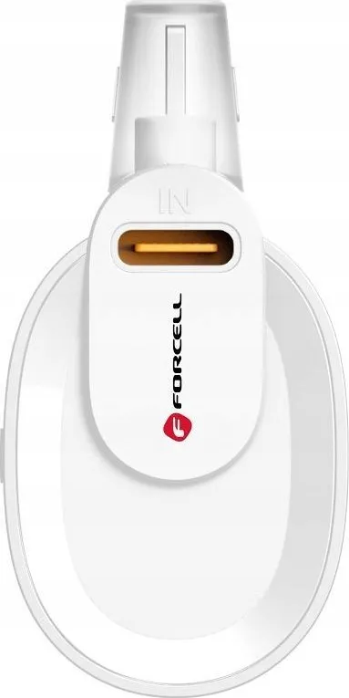Power bank Forcell F Energy, 5000mAh, 20W, i bardhë - 3