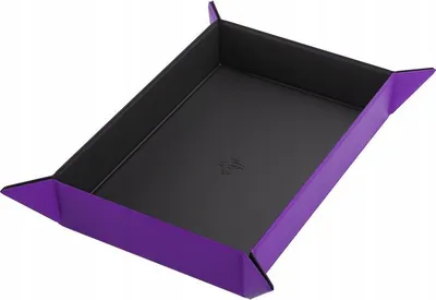 Tabakë magnetike për zare Gamegenic, drejtkëndore, e zezë vjollcë - 1