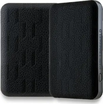 Power bank induktiv Karl Lagerfeld KLPB5FPGKSKIHK, 5000mAh, 15W MagSafe, i zi