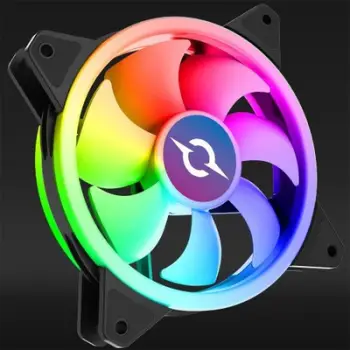 Ventilator PC AQIRYS Cetus 6P-14DLI22B-RGB, 140 mm, RGB, i zi