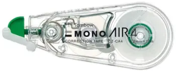 Shirit korrektues Tombow MONO Air 4 CT-CA4-20, 4.2mm, 10m, 20 copë, jeshil transparent