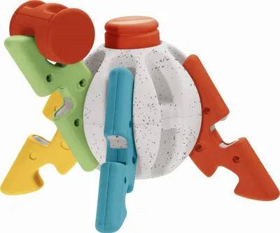Lodër edukative Chicco 2in1 Transform a Ball ECO Plus, sorter formash, puzzle grumbullues, shumëngjyrëshe - 4