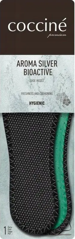 Tabanë këpucësh Coccine Aroma-Silver, me jone argjendi, madhësia 37
