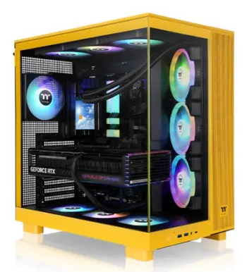 Warrior Bumblebee Edition Gaming PC Extreme AMD Ryzen 7 9800X3D, RTX 5070 12GB, 32GB RGB DDR5 6000MHz, 1TB NVMe SSD, B850 WIFI7