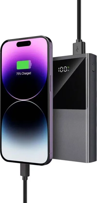 Power bank Tech-Protect PB13, 20000mAh, 22.5W, i zi - 4