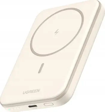 Power bank Ugreen 25207, 5000 mAh, karikim wireless, i zi