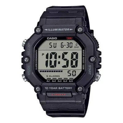Ora digjitale Casio AE1600H-1A, rezistencë ndaj ujit 100m, LED, e zezë - 1