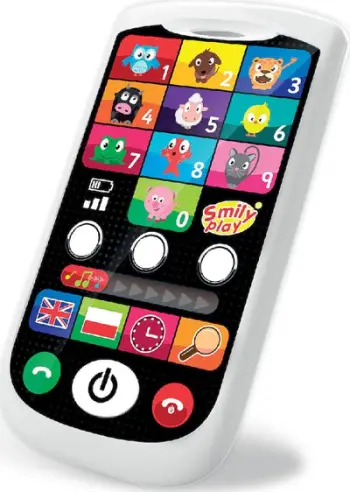 Lodër edukative smartphone Anek, shumëngjyrëshe