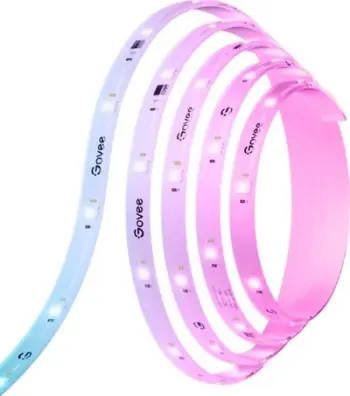 Shirit LED inteligjent Govee Strip Light S, 10m, RGBIC, WiFi Bluetooth, shumëngjyrësh