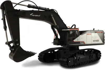 Lodër ekskavator me zinxhir ACV730, RC 1:14, 2.4GHz RTR, i bardhë - 1