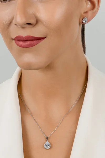 Set aksesorё Brilio Silver SET226W, vathё + varёse - 5
