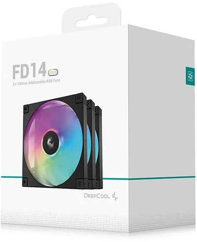 Ventilator PC DeepCool FD14 ARGB, 120mm, ARGB, i zi - 2