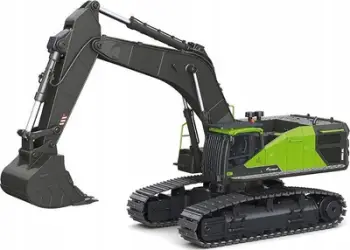 Lodër eskavator Amewi ACV730 V3, 1:14, bateri 1200 mAh, portokalli