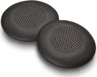 Jastëkë veshi HP Poly Blackwire 5000, leatherette, set 2 copë, të zinj