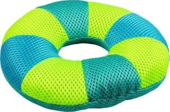Lodër freskuese për qen duvoplus Refresh Floating Ring, poliestër, me fishkëllimë, shumëngjyrëshe