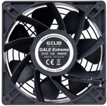 Ventilator PC Gelid Gale Extreme Mining Asic, 120mm, PWM 4 pin, i zi