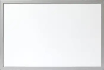 Tabelë magnetike Zeller 11538, 40 x 60 cm, alumin, gri