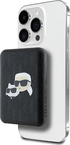 Powerbank induktiv Karl Lagerfeld KLPB5FPGKSKCHK, 5000mAh, 15W MagSafe, i zi