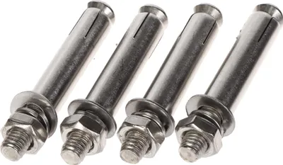 Set ankerash zgjerues KM M10x80, 4 copë, çelik i galvanizuar - 1