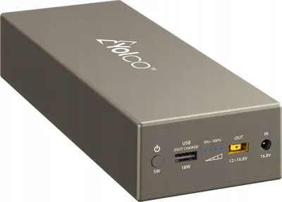 Powerbank i jashtëm Yolco CSX5, 13000mAh, 120W, i zi - 1