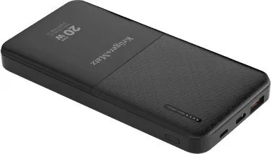 Powerbank Kruger&Matz KM0904, 10000mAh, USB dhe USB Type C, i zi - 1
