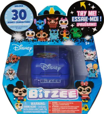 Lodër interaktive Disney Bitzee Interactive Pet, deri 30 personazhe, mbi 5 vjeç, shumëngjyrëshe