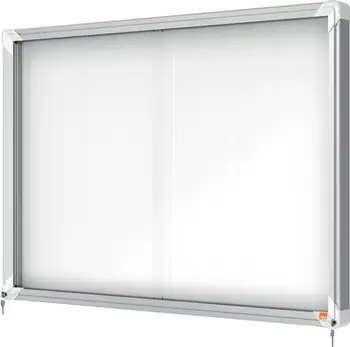 Tabelë njoftimesh magnetike Nobo Premium Plus 1902569, 8xA4, me bravë, e bardhë