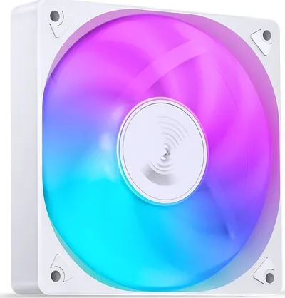 Ventilator PC Jonsbo SL-120, 120 mm, RGB, i bardhë - 1