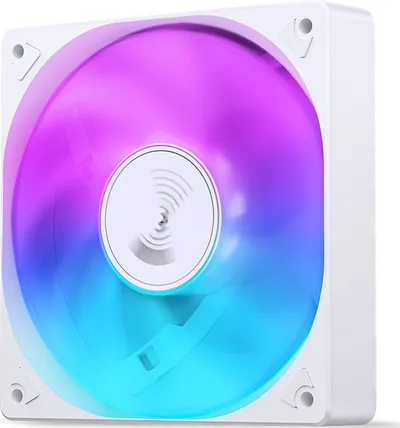 Ventilator PC Jonsbo SL-120, 120 mm, RGB, i bardhë - 2